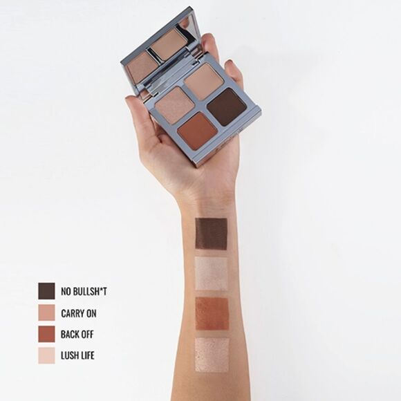 IL MAKIAGE Workaholic Eyeshadow Quad - Picture 4 of 14